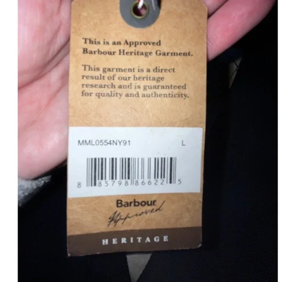 Barbour Beacon Brand Navy Vest Heritage Collection‎ Large - Picture 4 of 8